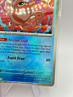 Pokemon Seaking 021/131 Master Ball Reverse Holo Prismatic Evolutions NM - Image 2