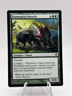 Rampaging Baloths 164/356 Commander 2013 C13 MTG NM - Image 1