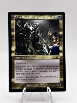 Silas Renn, Seeker Adept 129 Retro Frame Brothers War Commander BRO MTG NM - Image 1