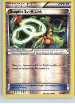 Sceptile Spirit Link 80/98 Uncommon Ancient Origins Pokemon Reverse Holo NM - Image 1