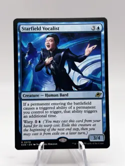 Starfield Vocalist 0078 Edge of Eternities EOE MTG NM - Image 1
