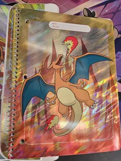 Pokemon X Target Charizard Trapper Keeper & Notebook Set FREE SHIPPING IN HAND - Image 2