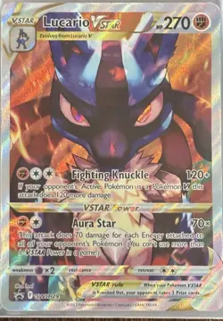 LUCARIO VMAX-SWSH PROMO #291, POKEMON TCG/CCG CARD MINT - Image 1
