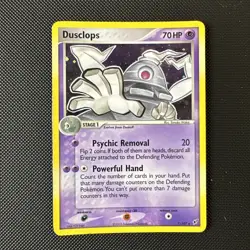 Pokemon Dusclops #7/107 Holo Rare - 2005 EX Deoxys - MP - Image 1