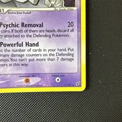 Pokemon Dusclops #7/107 Holo Rare - 2005 EX Deoxys - MP - Image 4