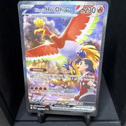 The Pokemon Company Ethan's Ho-Oh ex 230/182 SV10 Holo SIR 230 HP Eng - Image 1