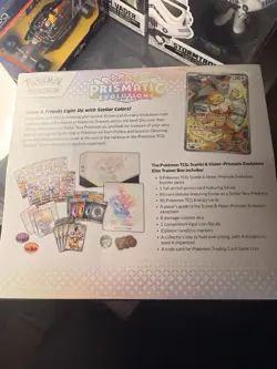 Pokemon Prismatic Evolutions ETB *OBO* - Image 2