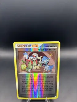 Fossil Excavator [Reverse Holo] - 111/123 - Pokemon Mysterious Treasures - LP - Image 2