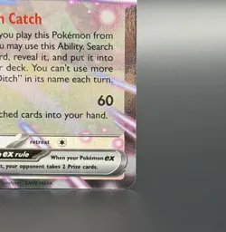Meowth EX 062/088 Double Rare ME03 Perfect Order Pokemon Holo Near Mint NM - Image 4