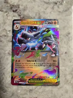 Mega Charizard X ex 013/094 Phantasmal Flames Holo Pokemon NM - Image 1