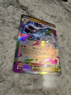 Mega Charizard X ex 013/094 Phantasmal Flames Holo Pokemon NM - Image 2