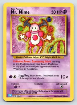 Mr. Mime Classic Collection Pokemon Trading Card Game Classic 013/034 NM - Image 1