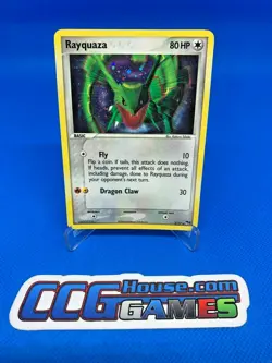 Pokemon POP Series 1 Promo - Rayquaza 3/17 Holo Foil With Swirl *CCGHouse* RB - Image 1