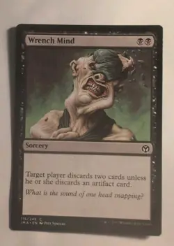 Wrench Mind - Sorcery 115/249 Iconic Masters VG MTG Mafic Tje Gathering Common - Image 1