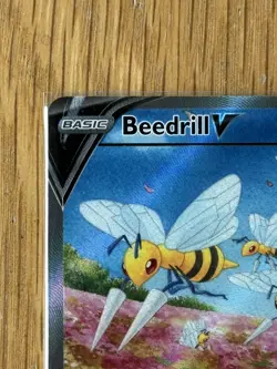 Pokemon TCG Beedrill V Alt Art 161/189 Astral Radiance Holo NM - Image 2
