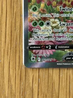Pokemon TCG Beedrill V Alt Art 161/189 Astral Radiance Holo NM - Image 4