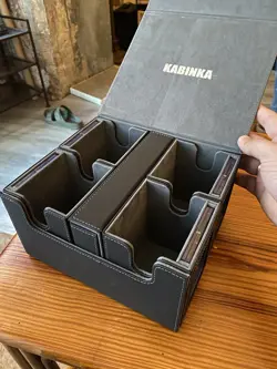 Kabinka Card Deck Box MTG w/ Commander Display 5 in 1 Card Storage Fits 400+ - Image 1