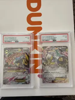 PSA 1 PR M Metagross EX XY35 Black Star Promo 2014 Pokemon And halo 2 Cards Set - Image 1