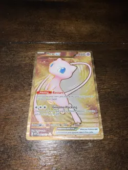 Pokemon: Scarlet & Violet 151- Mew 205/165 Hyper Rare Gold Metal Card - Image 2