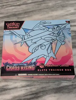 Chaos Rising Pokemon Center PC ETB Elite Trainer Box Sealed W/ Plastic Cover - Image 2