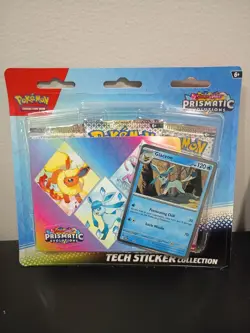 Pokemon TCG Prismatic Evolutions Tech Sticker Collection Glaceon - Image 1