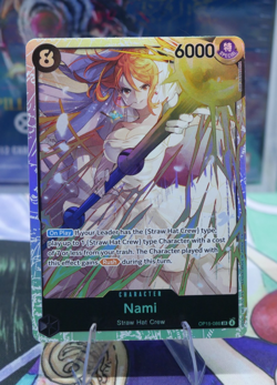 Nami OP15-086 SR Adventure on Kami's Island One Piece NM - Image 1