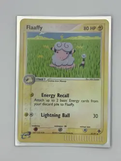 Pokemon Flaaffy Dragon Reverse Holo Uncommon Card 27/97 HP80 2003 English - Image 5