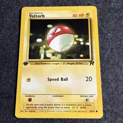Voltorb 69/82 - 1st Edition Team Rocket Vintage Pokemon Card - Image 1