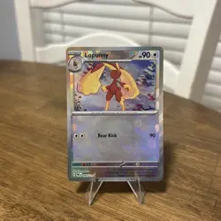 Lopunny (Master Ball Pattern) 084/131 SV: Prismatic Evolutions NM Pokemon Card - Image 1