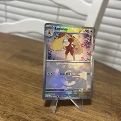Lopunny (Master Ball Pattern) 084/131 SV: Prismatic Evolutions NM Pokemon Card - Image 4