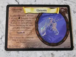 Harry Potter TCG Unicorn Halo Foil Card #20/116 - Image 1