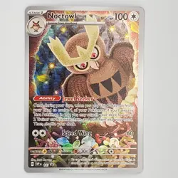 Noctowl Promo SV: Scarlet & Violet Promo Cards Holo 141 NM - Image 1