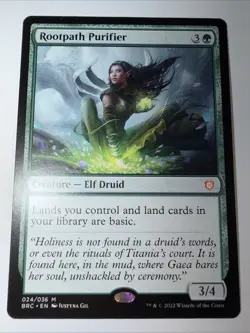 MTG Rootpath Purifier Commander: The Brothers' War 024/036 Regular Mythic W5 - Image 1