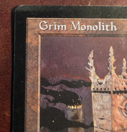 MTG Urza's Legacy Artifact Rare Grim Monolith Very Light Play Condition - Image 3