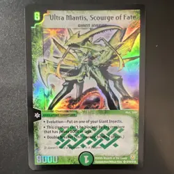 Duel Masters Ultra Mantis, Scourge of Fate S10/S10 Holo Super Rare English 2005 - Image 1