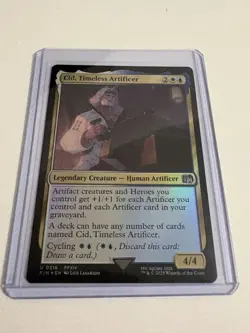 Cid, Timeless Artificer (0216) Final Fantasy Foil - Image 1