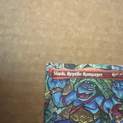 Slash, Reptile Rampager (Borderless) Teenage Mutant Ninja Turtles Foil - Image 2
