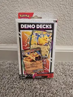 Pokemon TCG Demo Decks - Piikachu ex & Charizard ex - NIB (PAX Pokemon Play Lab) - Image 1