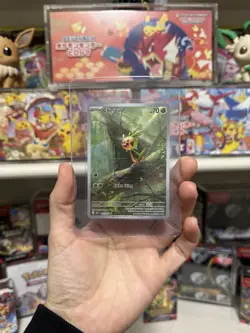 Pokemon ME04: Chaos Rising Chespin 087/086 Illustration Rare English NM - Image 1