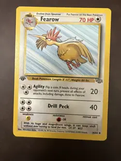 Pokemon TCG Fearow 1st Edition 36/64 Jungle English - Image 1