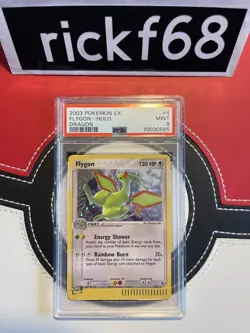 2003 POKEMON EX DRAGON 4 FLYGON-HOLO PSA 9 - Image 1