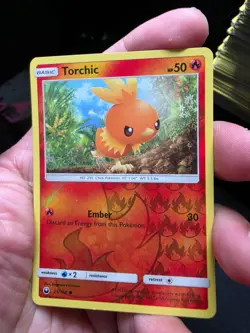 Torchic 25/168 Common Celestial Storm Pokemon Reverse Holo Near Mint - Image 2