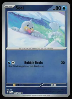 Seel 021/094 Common Phantasmal Flames Pokemon Reverse Holo Near Mint - Image 1