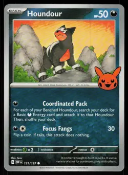 Houndour 131/197 Common Obsidian Flames Pokemon Near Mint - Image 1