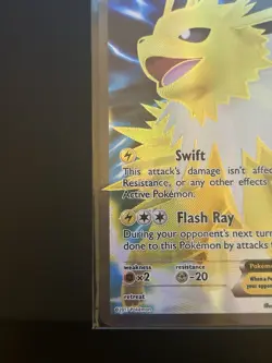 Pokemon Jolteon EX 28a/83 Generations Alt Art Promo Holo Basic 160 HP 2017 - Image 3