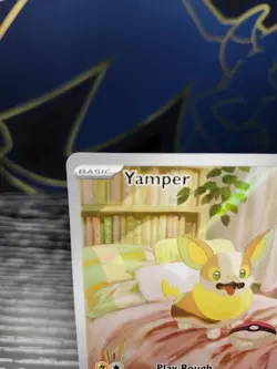 2025 Pokemon YAMPER #099/094 Phantasmal Flames Illustration Rare English NM - Image 2