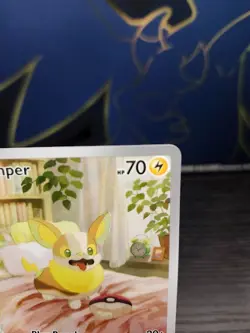 2025 Pokemon YAMPER #099/094 Phantasmal Flames Illustration Rare English NM - Image 3