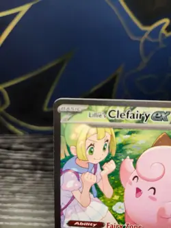 Lillie's Clefairy Ex SIR Pokemon Holo Journey Together 184/159 Near Mint - Image 2