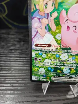 Lillie's Clefairy Ex SIR Pokemon Holo Journey Together 184/159 Near Mint - Image 4