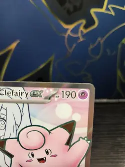 2025 Pokemon Journey Together Ultra Rare #173 Lillie's Clefairy ex NM - Image 3